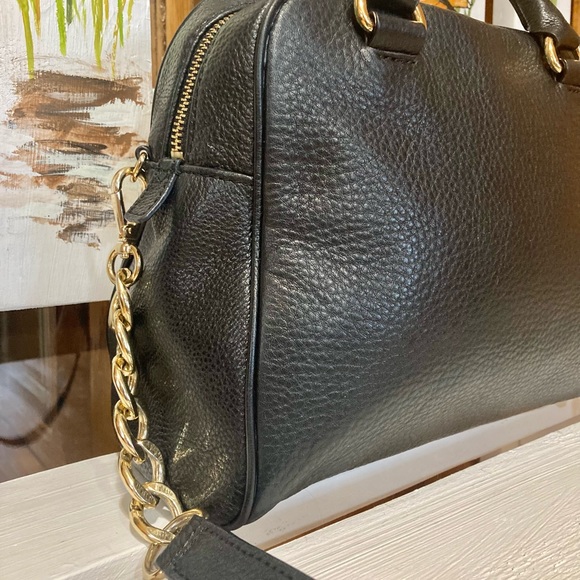 NWT MICHAEL KORS LEATHER KNOX TASSEL 2-WAY SATCHEL - Picture 11 of 16